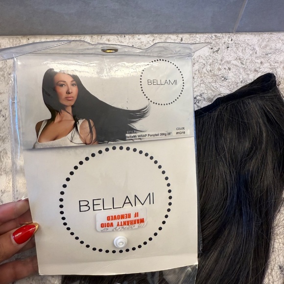 Bellami wrap ponytail 28" color #1c/18 - Picture 12 of 16